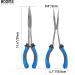 Booms Fishing F05 Long Nose Pliers - 11 Stainless Steel, PTFE Plated Hook Remover - Buy Online on SooperMarket.com