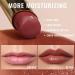 Oulac 2 in 1 Lipstick and Lip Balm - Juicy Glossy Lip Care for Smooth, Hydrated Lips - Vegan Formula (02 Grande Dame Plummy Terracotta) - Buy Online on SooperMarket.com
