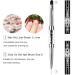 LEQ Dual-Ended Nail Design Brush | Rhinestone Handle UV Gel Nail Art Tool - Buy Online on SooperMarket.com
