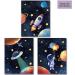 Buy Mwoot 3-Piece Children's Room Decoration Posters | 30x40cm Space Murals for Baby & Young Bedrooms | Canvas Wall Art Without Frame - Room Decor Accessories - Buy Online on SooperMarket.com