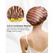 Buy Mikimini 2-Pack Waterproof Shower Hoods - Stylish & Reusable for Women Men Girls & Children | Golden Stripes Design - Buy Online on SooperMarket.com