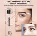 2pcs Eyebrow Eyelash Shaper Brush - Double Head Makeup Tool | 3 Spoolie Brushes for Grooming & Separating Lashes - EC-01 - Buy Online on SooperMarket.com