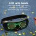 Customizable Bluetooth LED Light Up Glasses for Raves, Festivals, Parties & More - RGB Full Color with Message Display & Animation - Buy Online on SooperMarket.com