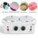 Beth Lee Professional Electric Double Wax Warmer Set - 41 Piece Hair Removal Kit with Hard Wax Beads, Applicator Sticks, and Dual Heater Machine - Buy Online on SooperMarket.com