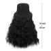 MapofBeauty 24 Inch Black Hat Wig - Long Wavy Curly Synthetic Daily Use Wig - Buy Online on SooperMarket.com