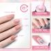 Shining She Jelly Gel Nail Polish Kit - 10 Color UV/LED Soak-Off Gel Set for Salon and Home Nail Art - 8ML - Buy Online on SooperMarket.com