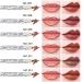 Ownest 12-Piece Lip Liner Pen Set - Matte Nude Lip Liner Pencil Kit for High Pigment and Sexy Lips - Buy Online on SooperMarket.com