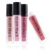Enchante Matte Nude Liquid Lipstick Sets - 4 Pack Rosy Nudes Ultra Matte Long Lasting Wear - Lip Color for Women and Girls Long Lasting Color Liquid Lip Stick Set with Rich Varied Colors Great Holiday Gift and Birthday...