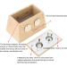 Buy Moxibustion Box - 2 Holes Bamboo Moxa Halter for Pain Relief & Healthcare | International Shipping - Buy Online on SooperMarket.com
