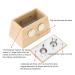 Stick Moxa 14x9x8 - Bamboo Moxa Moxibustion Box & Roller Tool | International Shipping Available - Buy Online on SooperMarket.com