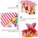 KOMBIUDA Party Snack Pouch 3 Pcs Christmas Storage Bag Candy Bags Holiday Treats Pouch Christmas Drawstring Bag Christmas Bag 30X18CM Assorted Color - Buy Online on SooperMarket.com