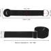 Maoxintek Yoga Belt Leg Extensor - Fitness Stretch Band for Dance Ballet & Gymnastics - Long Cotton Loop with Door Anchor - Black - Buy Online on SooperMarket.com