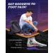 QBK Shock Absorbing Insoles for Work Boots | M Purple | Men 7.5-8.5 | Flat Feet & High Arch Support - Buy Online on SooperMarket.com