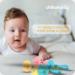 Chillax Teether Toys - Soothing Relief for Baby Teething - Non-BPA Silicone Teethers for Infants 3+ Months - Dishwasher-Safe - Buy Online on SooperMarket.com