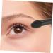 PLAFOPE 100pcs Mini Eyeshadow Swab Concealer Brush Eye Makeup Makeup Wand Lip Balm Plastic Black - Buy Online on SooperMarket.com