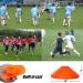 IROCH 50 Pack Soccer Cones Set with Holder & Bag - Training Field Marker Disc Cones for Football, Kids Sports - Colorful - Buy Online on SooperMarket.com