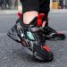 WZRUISEN Children's Sports Shoes - Stylish Black Casual Sneakers for Boys (Size 32 EU) - International Shipping Available - Buy Online on SooperMarket.com
