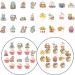 Easter Cake Decor Set 12Pieces Of Charm Rabbit Gnomes Easter Cupcake Toppers Cupcake Pick Festive Dessert Toppers Festive Dessert Embellishments - Buy Online on SooperMarket.com