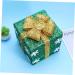 Cabilock Box Shop Decoration Decorative Wall Basket Showcase Adornment Christmas Bag Green 15.00X15.00X15.00CM - Buy Online on SooperMarket.com