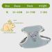 2 Pcs Adjustable Rabbit Leash Rabbit Accessories Rabbit Leash Small Dog Harnesses Adjustable Soft Padded Pet Vest Harness and Lead Set for Bunny Puppy Kitten and Other Small Animals (Pink Blue) - Buy Online on SooperMarket.com