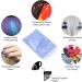 DIY Thermochromic Powder Color Changing Pigment Powder Non toxic Safe Use for Home for Nail Shop for Beauty Salon(Light blue to light orange Reindeer) - Buy Online on SooperMarket.com