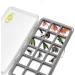 SF Slim Fly Box for Fly Fishing - Super Thin Clear Box with 18 Compartments - Buy Online on SooperMarket.com