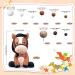 KEEPARTY 27 PCS Horse Cake Toppers Ball Cake Picks Horse Baby Shower Cake Decoration for Horse Theme Party Favors Supplies - Buy Online on SooperMarket.com