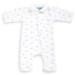 Magnet Mouse: Original Magic Mouse Sleepsuit Cotton Onesie with magnetic fastenings (no fiddly poppers or buttons) Pale Blue 6 Months