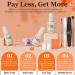 Modelones 32 Pcs Fall Orange Halloween Pumpkin Dip Powder Nail Kit with 20 Colors - Perfect for Nail Art Manicure Beginner DIY Salon - A1 Autumns Finest - Buy Online on SooperMarket.com