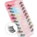 MilyBest Half Lashes: 10 Pairs Short Faux Mink Cat Eye 3D False Eyelashes for Sweet Date | Natural Look, Wispy & Fluffy Soft | 7-14MM - Buy Online on SooperMarket.com