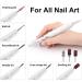 M - Ying Yang Brushless Nail Drill | 35K RPM Wireless Nail Art Tool | Ultra Quiet 85W Aluminum Alloy (Rose Gold - Buy Online on SooperMarket.com