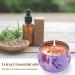 Orentas Fragrance Candles Gift Set - Pure Natural Soy Wax for Aromatherapy | 4 Pack (Jasmine Rose Peony Camellia) | Perfect for Travel & Meditation - Buy Online on SooperMarket.com