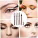 MUSISALY 5pcs Eyeliner Empty Pipe Delineador Mini Lip Gloss Tubes Tweezer Cosmetic Bottle Gel Plastic Golden - Buy Online on SooperMarket.com