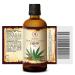 Hemp Oil 100ml - Pure & Natural Cold Pressed - Intensive Care for Face Hair & Body in Glass Bottle - Buy Online on SooperMarket.com