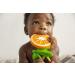 Oli & Carol Clementino Orange Teething Toy - Natural Hevea Rubber for Babies - Buy Online on SooperMarket.com