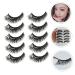 Beavorty 5 Pairs Diamond Eyelashes | Colorful Lash Extensions & Royal Silk False Lashes with Rhinestones | Natural Look Makeup - Buy Online on SooperMarket.com