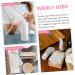PLAFOPE 8pcs Soap Mesh Bag Soap Scrubber Pouch Drawstring Soap Pouch Foam Mesh Bag for Shower Bath Fabric 14x10cm Dark Grey - Buy Online on SooperMarket.com