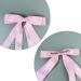 2 Pack Hair Bows for Women Pink Bow Hair Clips French Barrette with Long Silky Satin Hair Ribbons for Women Girls(Light Pink) - Buy Online on SooperMarket.com