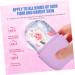 Balacoo Silicone Face Ice Roller - Cooling Facial Massage Globes for Eyes - Purple Silica Gel - 11.5x7cm - Buy Online on SooperMarket.com