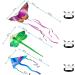 Crogift 3 Pack Large Kites - Butterfly Delta Dragonfly - Easy to Fly for Adults and Kids - Outdoor Game Activities - Easter and Festival Gifts - Buy Online on SooperMarket.com