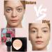 Mushroom Head Air Cushion CC Cream BB Cream Moisturizing Concealer Full Coverage Oil Control Long-Lasting Waterproof BB Cream Liquid Foundation Lightweight Flawless Brightening Makeup (Ivory) 20 g (Pack of 1) Ivory - Buy Online on SooperMarket.com