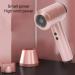 Travel Hair Dryer - Cordless Fast Drying Blow Dryer with 6 Speed Adjustment | Portable Rose Gold Hairdryer for Home & Camping (US Plug - Buy Online on SooperMarket.com