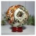 Natural Crystal Rough Natural Sphere Natural Quartz Crystal Money Agate Ball Specimen Gemstone Reiki Stones Home Decoration 1pc (Color : 280-290g)