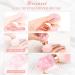 Buy Nail Dust Brush for Acrylic Nails | Soft Kabuki Nail Art Cleaner | Perfect for Makeup & Manicure - Pink & White - Buy Online on SooperMarket.com