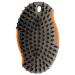 Wahl Canada Palm Pal Dog Grooming Brush Smoothing Dog Brush Dog and Puppy Brush Handheld Dog Brush Charcoal infused bristles - Model 58458