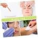 Magiclulu Wax Bars - 400 PCS Hair Removal Wax Paper & Pencil Wax Stick for Soft Wax Wooden Wax Body - International Shipping Available - Buy Online on SooperMarket.com