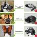 Dog Muzzle NiCoLa Soft Adjustable Mesh Muzzles for Small Medium Large Dogs Breathable Pet Mask Dog Training Muzzle with Adjustable Straps Prevent Biting Chewing and Licking (L) Black-L - Buy Online on SooperMarket.com