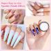 Saviland Mermaid Chrome Nail Powder Set - 12PCS White Pearl & Aurora Metallic Gold Powder for Gel Nails - Pearlescent Glitter Pigment for Nail Decoration - Buy Online on SooperMarket.com