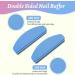 20 Pcs Double Sided Nail Buffers 100/180 Grit Blocks for Natural Gel Acrylic Nails - Durable and Portable Manicure Tools (Blue) - Buy Online on SooperMarket.com