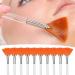 Exquisite Soft and Elastic Fan-Shaped Comfortable Facial Mask Brushes Facial Mask Applicator Brushes for DIY Facial Masks Beauty Salons - Buy Online on SooperMarket.com